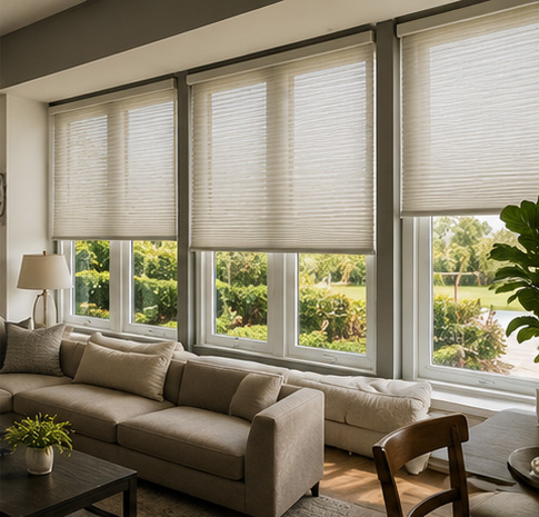 Custom blinds and shades in Baldwin County Alabama