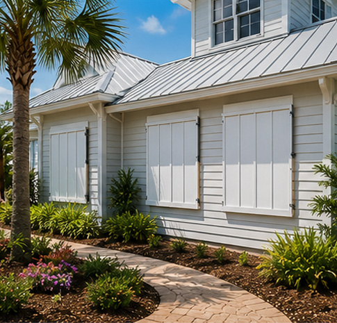 Hurricane shutters and coastal window protection in Baldwin County