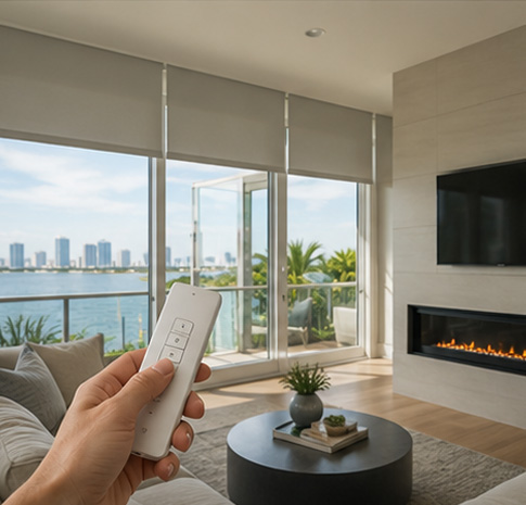 Motorized window treatments in South Baldwin County
