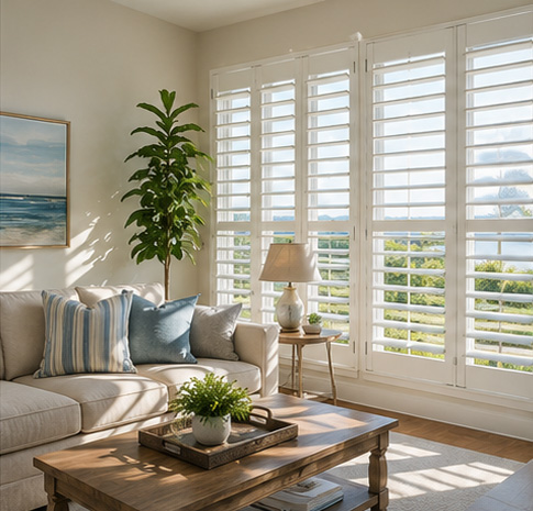 Custom plantation shutters in Foley Alabama