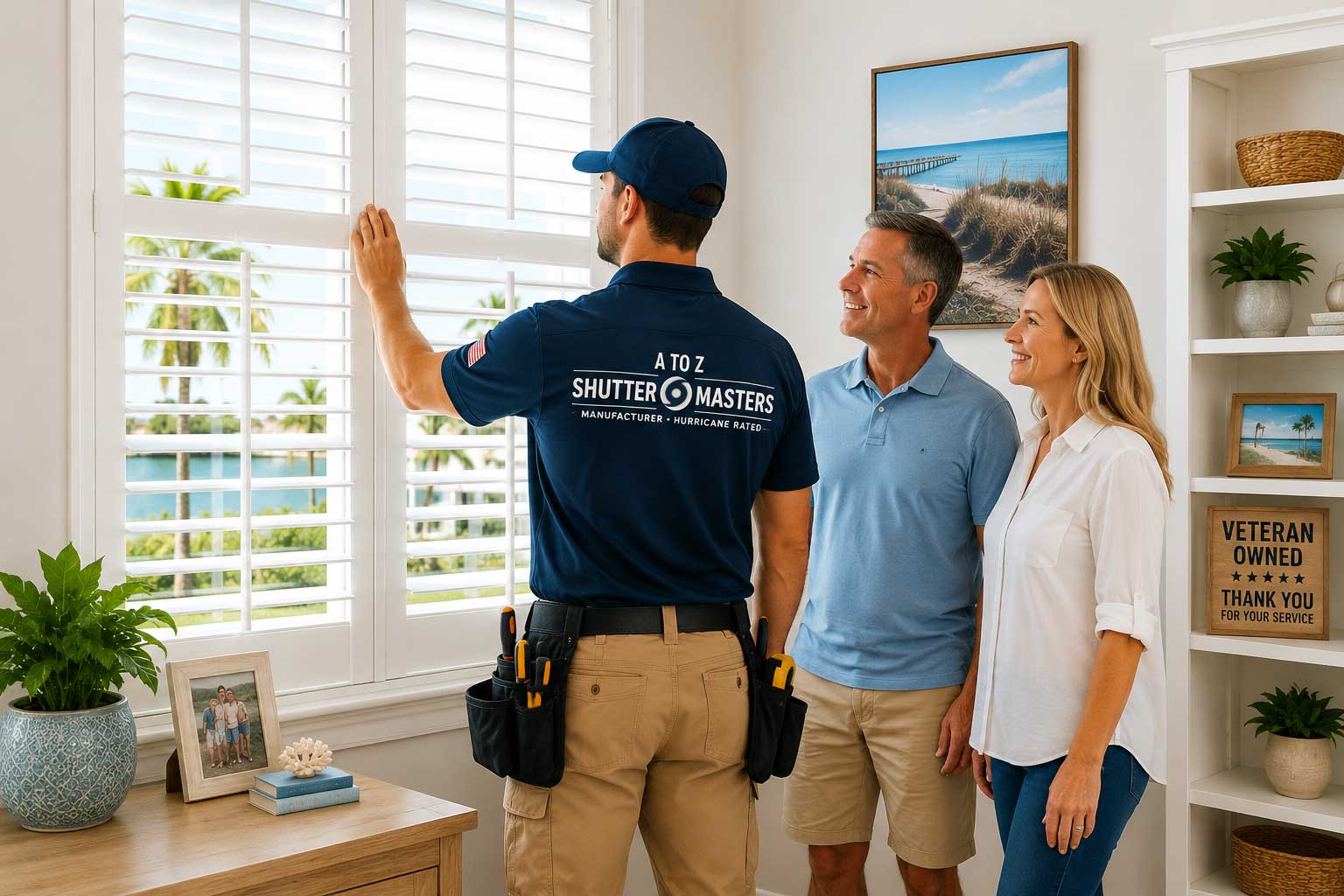 Why Homeowners Choose A to Z Shutter Masters & Suncoast Blinds and Shutters